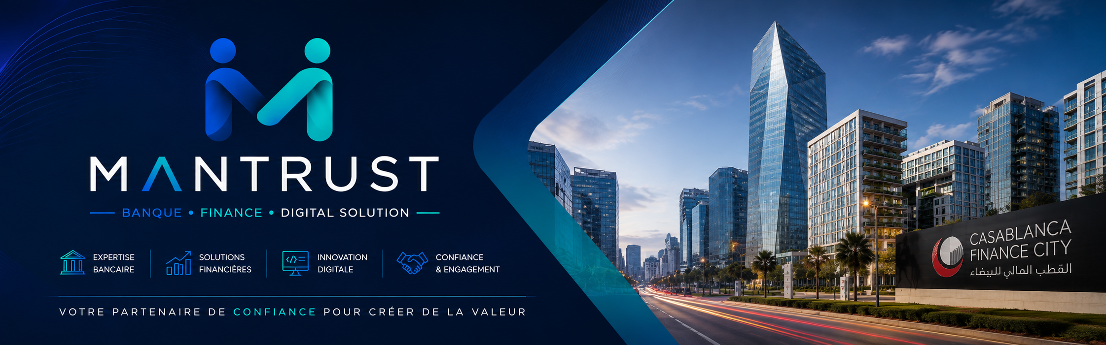 MANTRUST - Banque, Finance, Digital Solution - Votre partenaire de confiance pour creer de la valeur